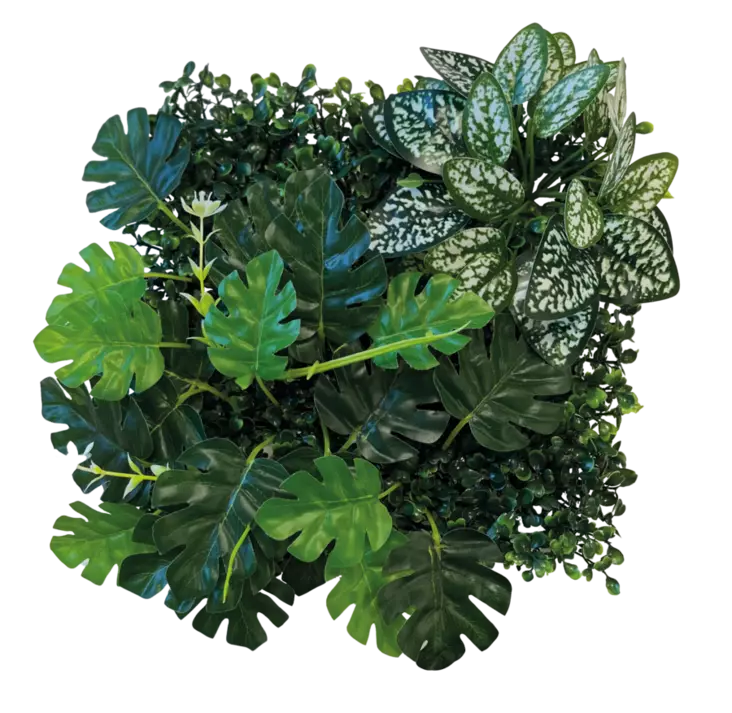 Repto Plant Back Wall Mat 25 X 25Cm 3 - Seinänpeitto muovikasvit - AR5100015 - 1