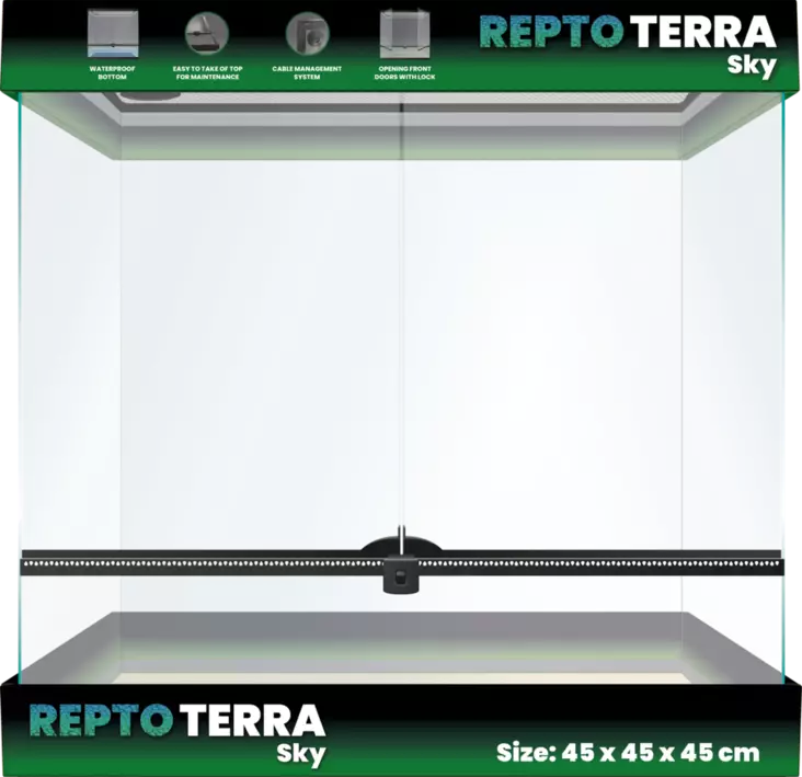 Repto Terra Sky 45 X 45 X 45 Cm - 20 -45 cm pitkät terraariot - AR1100655 - 1