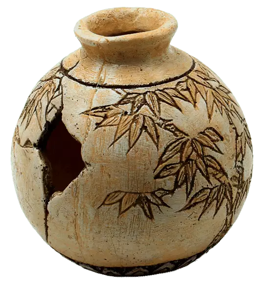 Ruukku Beige NR.1 10,7X10,7X10,5 - Akvaarion muoviset ja keraamiset koriste - A4021335 - 1