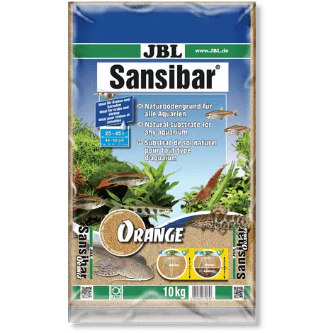 Sansibar Oranssi Pohjamateriaali 10Kg - Hiekat akvaarioon - J67065 - 1
