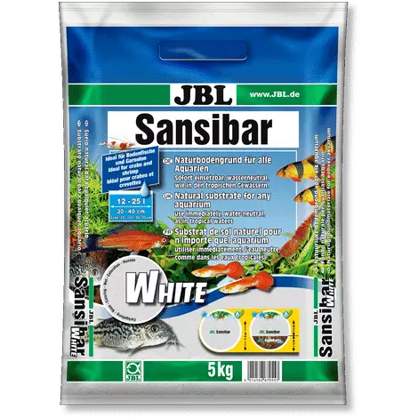 Sansibar Valkoinen Pohjamateriaali 5Kg - Hiekat akvaarioon - J67055 - 1