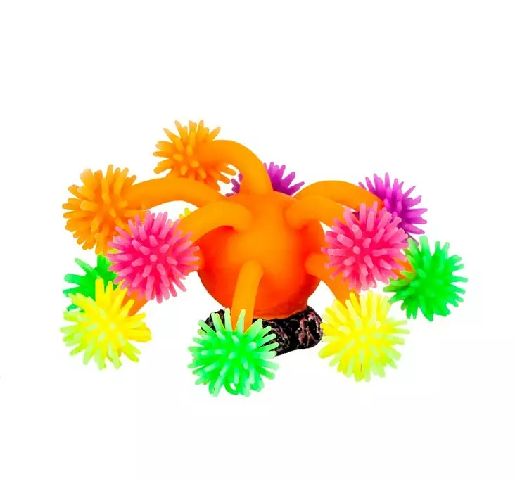 Sateenkaari koralli koriste vaalea 9,5cm - Muut koristeet - HAPR075 - 1