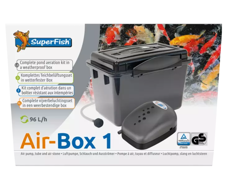 Sf Air-Box 1 yhdellä hohkakivellä - Ilmapumput akvaarioon - A07010325 - 1