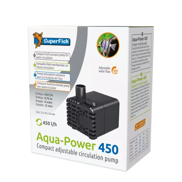 SF AQuapower Pieni Nostopumppu 450L/H - Akvaarion kiertovesi- ja nostopumput - A7030955 - 1