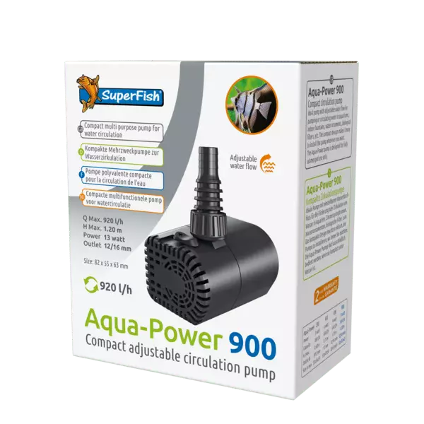 SF AQuapower Pieni Nostopumppu 900L/H - Akvaarion kiertovesi- ja nostopumput - A7030965 - 1