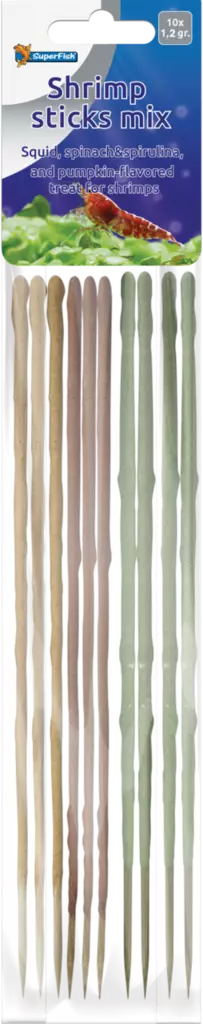 SF Shrimp stick mix 10 kpl - Pakastekuivatut ruoat & herkut kaloille - A3040065 - 1