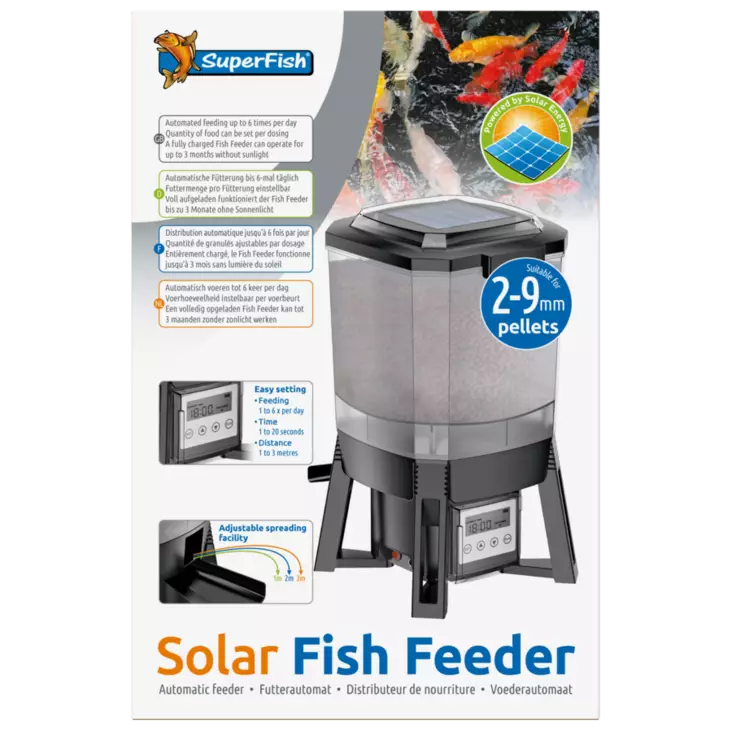 Sf Solar Fish Feeder Lampiin - Kalojen ruokinta-automaatit & lomaruoka - A06090075 - 1