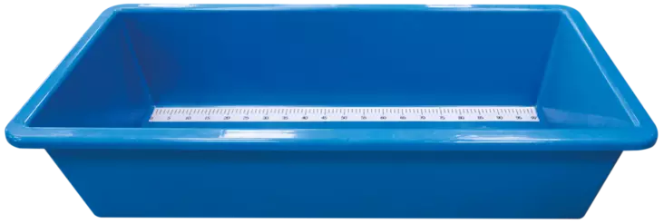 Sininen mittausallas 115cm 99cm mitalla - Käsittelyastiat ja haavit - A09060045 - 1