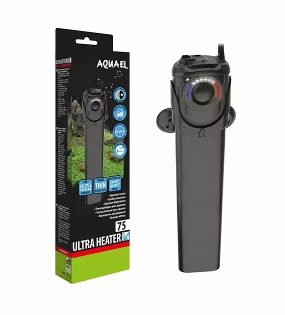 Ultra Heater 75W D&N Rikkoutumaton Lämmitin - Alle 100l altaisiin - AE129615 - 1
