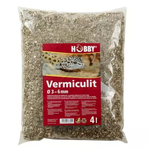 Vermikuliitti Ø 3-6 Mm, 4 L - Muut pohjamateriaalit terraarioon - D36325 - 1