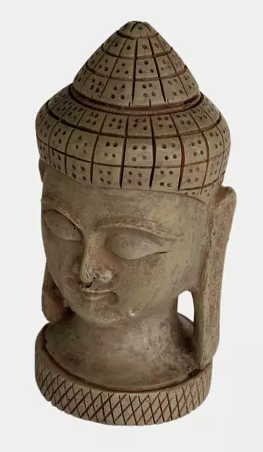 Zen Deco Buddhan pää - Rauniot ja patsaat akvaarioon - A4041025 - 1