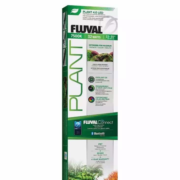 Fluval Plant 4.0 Led 32W 59-89Cm - Akvaarion päälle tulevat valaisimet  - H16886 - 1