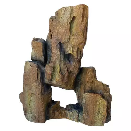 Fossil Rock 2 Kallio 16X7X24Cm - Kalliokoristeet akvaarioon - D40116 - 1