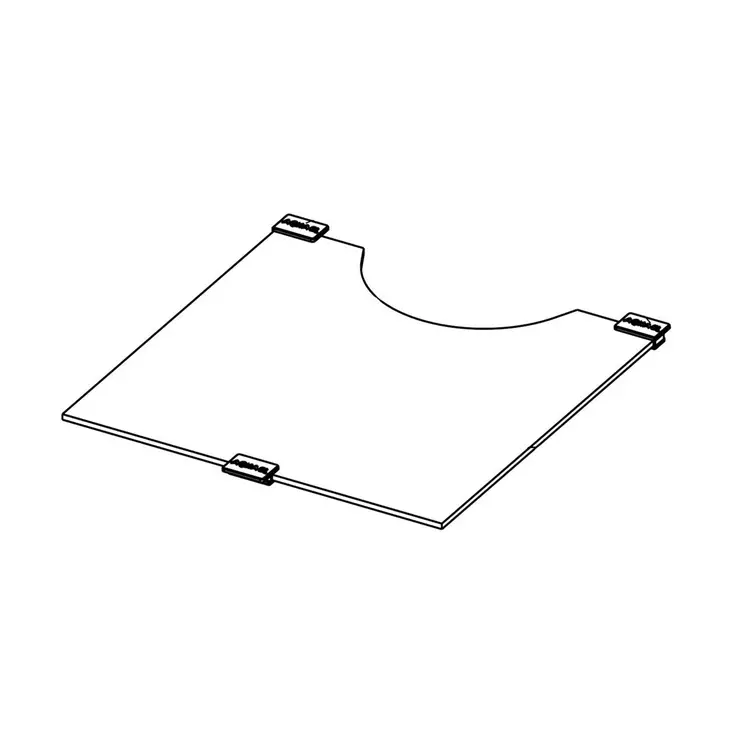 Kansilasi Optibent 30 valkoinen - Akvaariokansien varaosat - AE129916 - 1