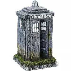 Poliisitalo Koriste 9,2X9,2X16Cm - Akvaarion muoviset ja keraamiset koriste - 137.2716 - 1