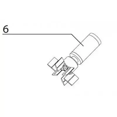 Roottori Unipump 1000/1500 Set - Akvaarion ulkosuodattimien varaosat - AE115456 - 1