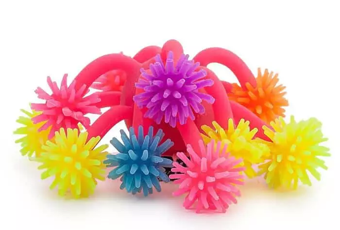 Sateenkaari koralli koriste tumma 9cm - Muut koristeet - HAPR076 - 1