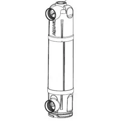 Ulkokuori As/Ps - 9W sterilisaattoriin - UV-C rungot ja kiinnikkeet - AE101646 - 1