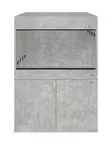 Kalusteterraario Kaappi 80x50x50 betoni - Terraarioiden jalustat - D134387 - 3