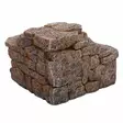 Kiviportaat L Luola 15,5X14,5X10,5Cm - Terraarion kiviluolat - D41737 - 3