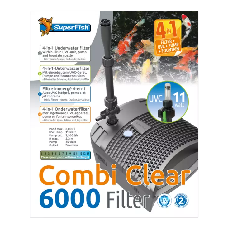 Combi Clear 6000 UVC - Suihkulähteet - A06020757 - 1