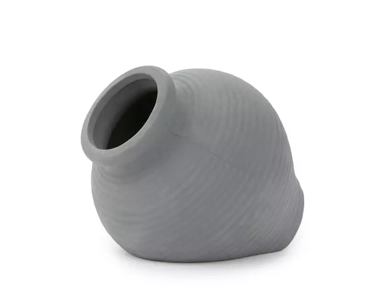 Keraaminen Ruukku harmaa 9cm Koriste - Muut koristeet - HAPU937 - 1