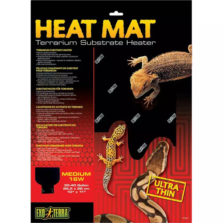 Lämpömatto 26.5 X 28CM 16W - Terraarion lämpömatot - HPT2017 - 1