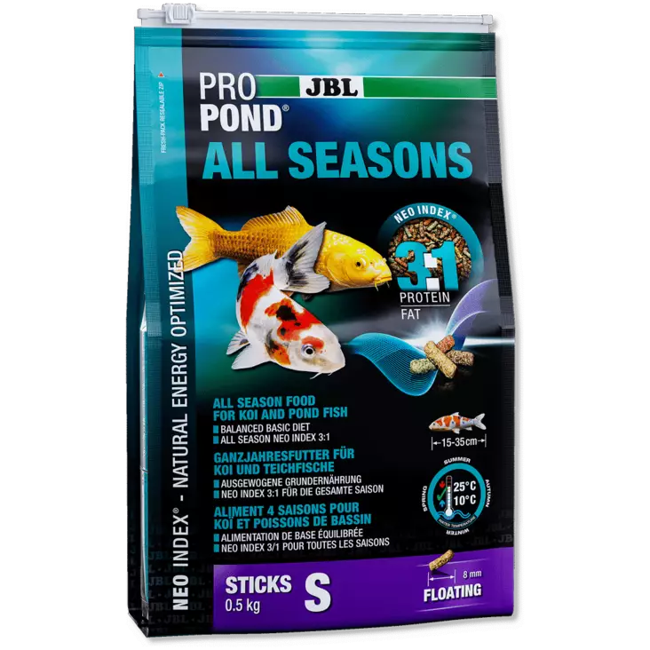 Pro Pond All Seasons S 0,5 Kg - Lampikalojen ruoat - J41247 - 1