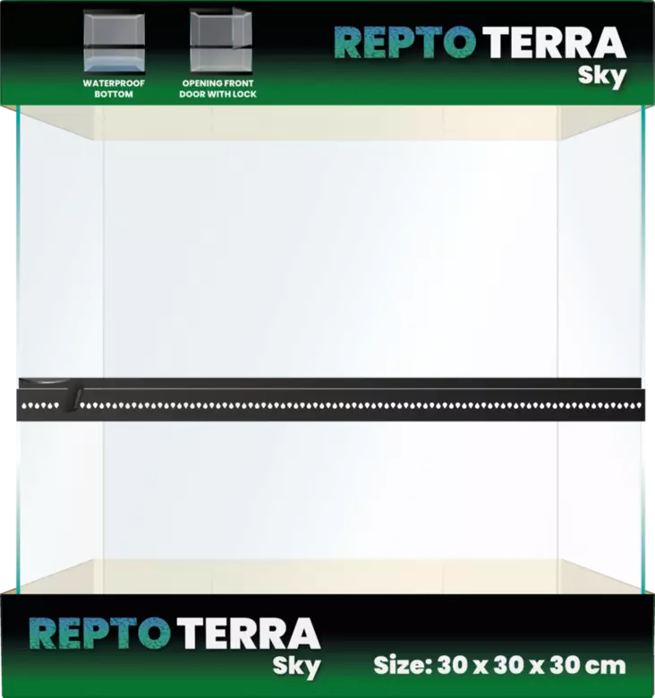 Repto Terra Sky 30 X 30 X 30 Cm - 20 -45 cm pitkät terraariot - AR1100647 - 1
