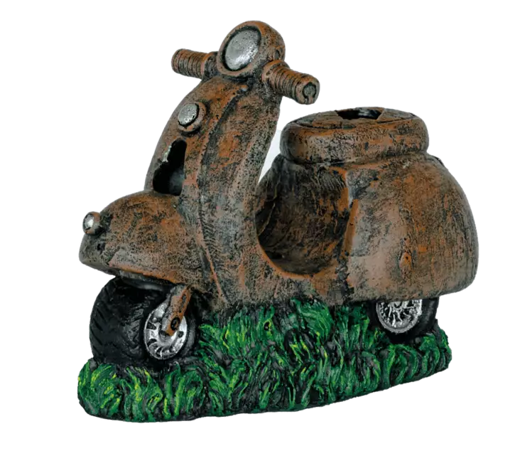 Sf Deco vespa 12x6x19,5 Cm - Akvaarion muoviset ja keraamiset koriste - A4021187 - 1