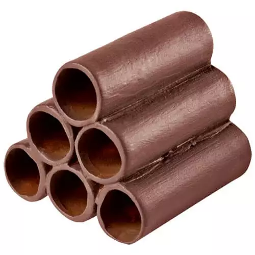 Sukarapujen Pyramidi Putkilot Savea 3-2-1 - Nanojen ja rapujen koristeet akvaarioon - D41497 - 1