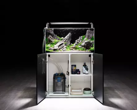 Scaperline 60 Jalusta Harmaa - 51-80 cm akvaariojalustat - O88018 - 2