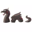 Red Dragon 1 Kolmeosoinen 20X9,5X11,5Cm - Ilmapumpulla toimivat koristeet  - D32068 - 2