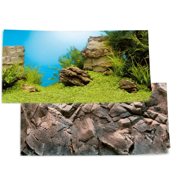 Juwel Poster Tastakuva 1 L 100X50Cm - Akvaarion valmiiksi leikatut taustakuvat - 136.0468 - 1