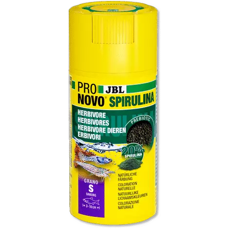Pronovo Spirulina Grano S 100Ml 20% Spir - Viherrakeet kaloille - J31138 - 1