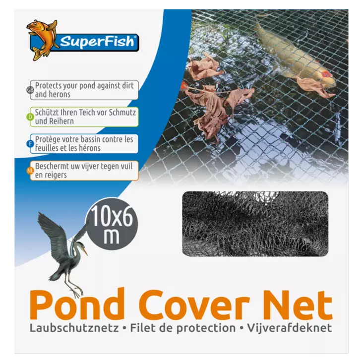 Suojaverkko lampiin 10 x 6 M - Lintujen karkoittimet ja lampiverkot - A06090718 - 1