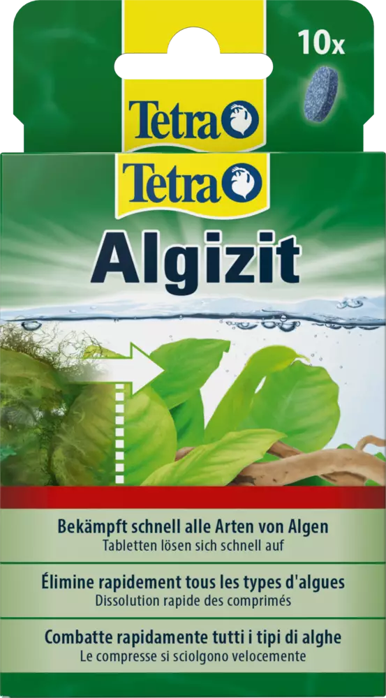 Tetra Algizit 10Tablettia - Levien torjunta ja samennuksen poisto - T77038 - 1