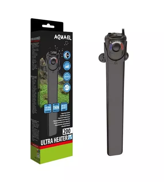 Ultra Heater 200W D&N Rikkoutumaton Lämmitin - Alle 200l altaisiin - AE129618 - 1