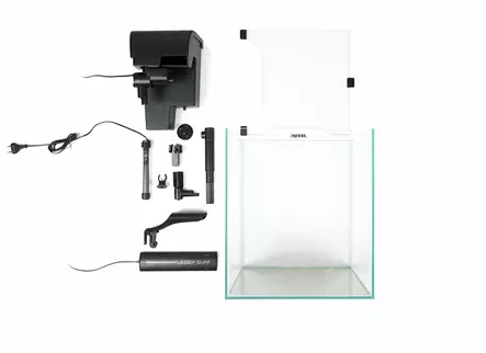 Fish&Shrimp Set Duo 2.0 D&N 35 Musta 49L - 46-100 litraiset akvaariopaketit - AE134609 - 2