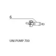 Roottorisarja Unipump 700 - Pumppujen varaosat - AE114539 - 1