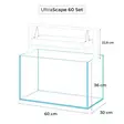Ultrascape 60 Lumi 65l - 46-100 litraiset akvaariopaketit  - AE123429 - 3