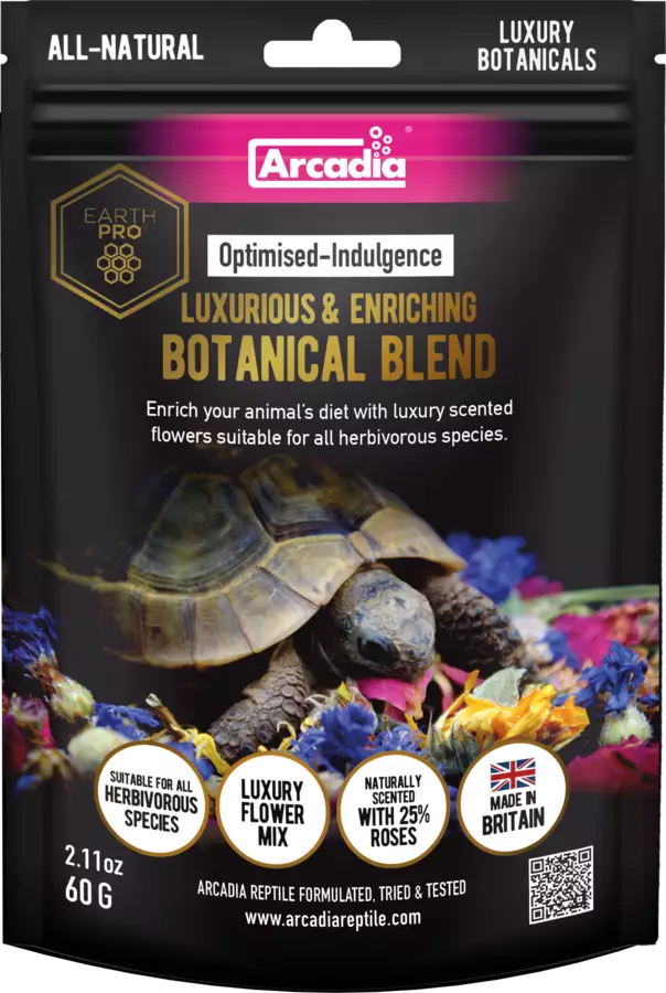 Arcadia Earth Pro Optimised Indulgence 60 Gram - Vitamiinit & geelivedet terraarioon - AR9100069 - 1