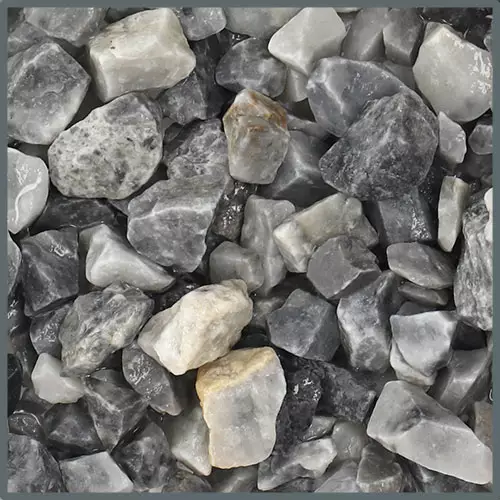 Harmaat Kivet Ice River 8-16Mm 10Kg - Sorat ja pienet kivet akvaarioon - D80779 - 1