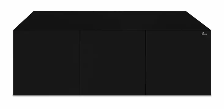 Kalusteterraario Kaappi 150x80x50 musta - Terraarioiden jalustat - D134409 - 1