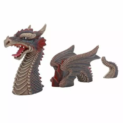 Red Dragon 2 Kolmeosoinen 31,5X16X13,5Cm - Ilmapumpulla toimivat koristeet  - D32069 - 1
