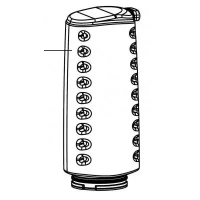 Suodatinsäiliö Asap 700 - Akvaarion sisäsuodattimien varaosat - AE113619 - 1
