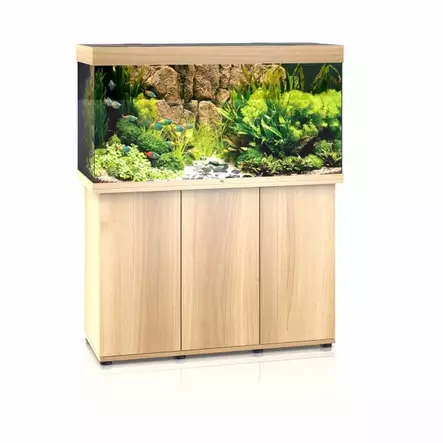 Juwel Rio 350 Vaalea puu Paketti Jalustalla - 301 litraiset ja suuremmat akvaariokokon - RIO350VA - 1