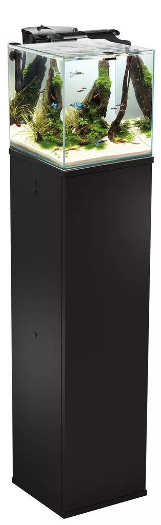 Fish&Shrimp Duo 35 Musta paketti - 46-100 litraiset akvaariokokonaisuudet  - DUO49MUSTA - 2