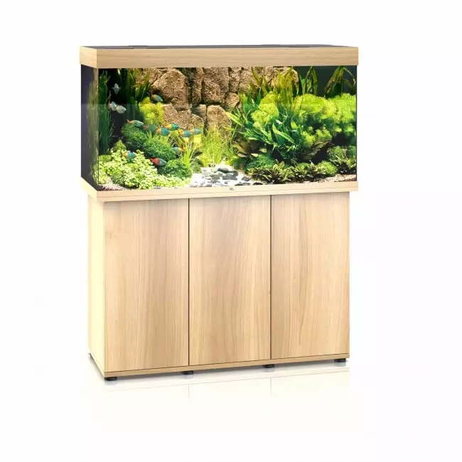 Juwel Rio 350 Vaalea puu Paketti Jalustalla - 301 litraiset ja suuremmat akvaariokokon - RIO350VA - 1