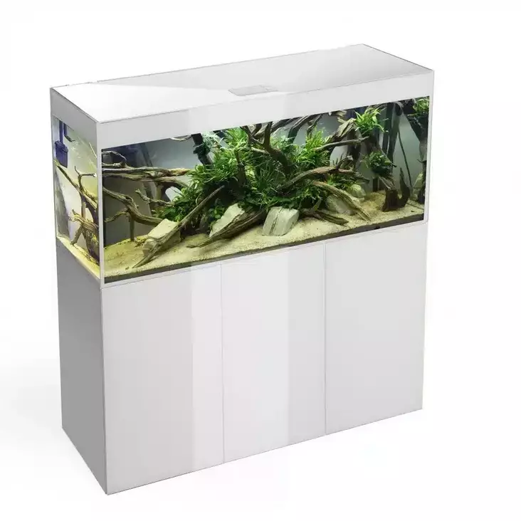 Glossy 150 Valkoinen paketti - 301 litraiset ja suuremmat akvaariokokon - GLOSSY150VALKOINEN - 1